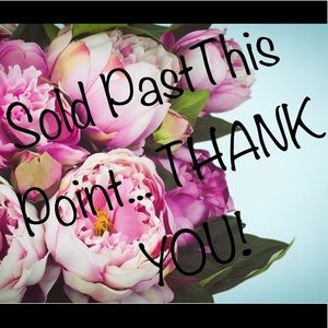 Sold past this point!